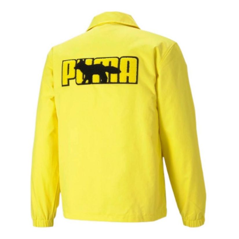 Vjetrovka Puma Kitsune Coach Jacket Žuta | 530430-30