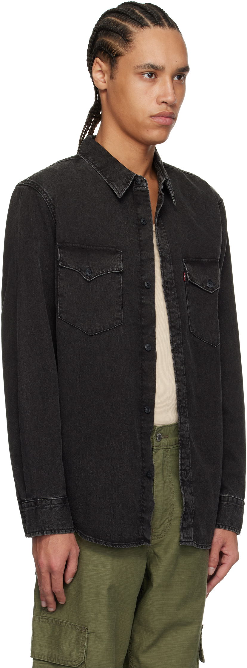 Košulja Levi's Relaxed Fit Western Shirt Crna | A1919-0054