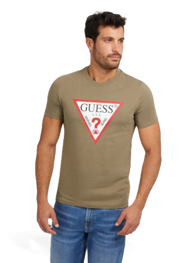 Majica kratkih rukava GUESS T-Shirt Zelena | M2YI71I3Z14