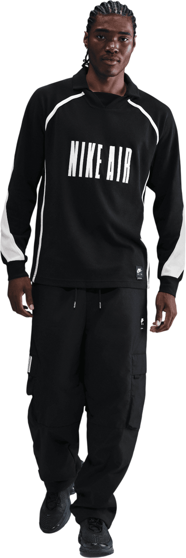 Polo majica Nike Air Football Long-Sleeved Polo Shirt Crna | hv1320-010, 1