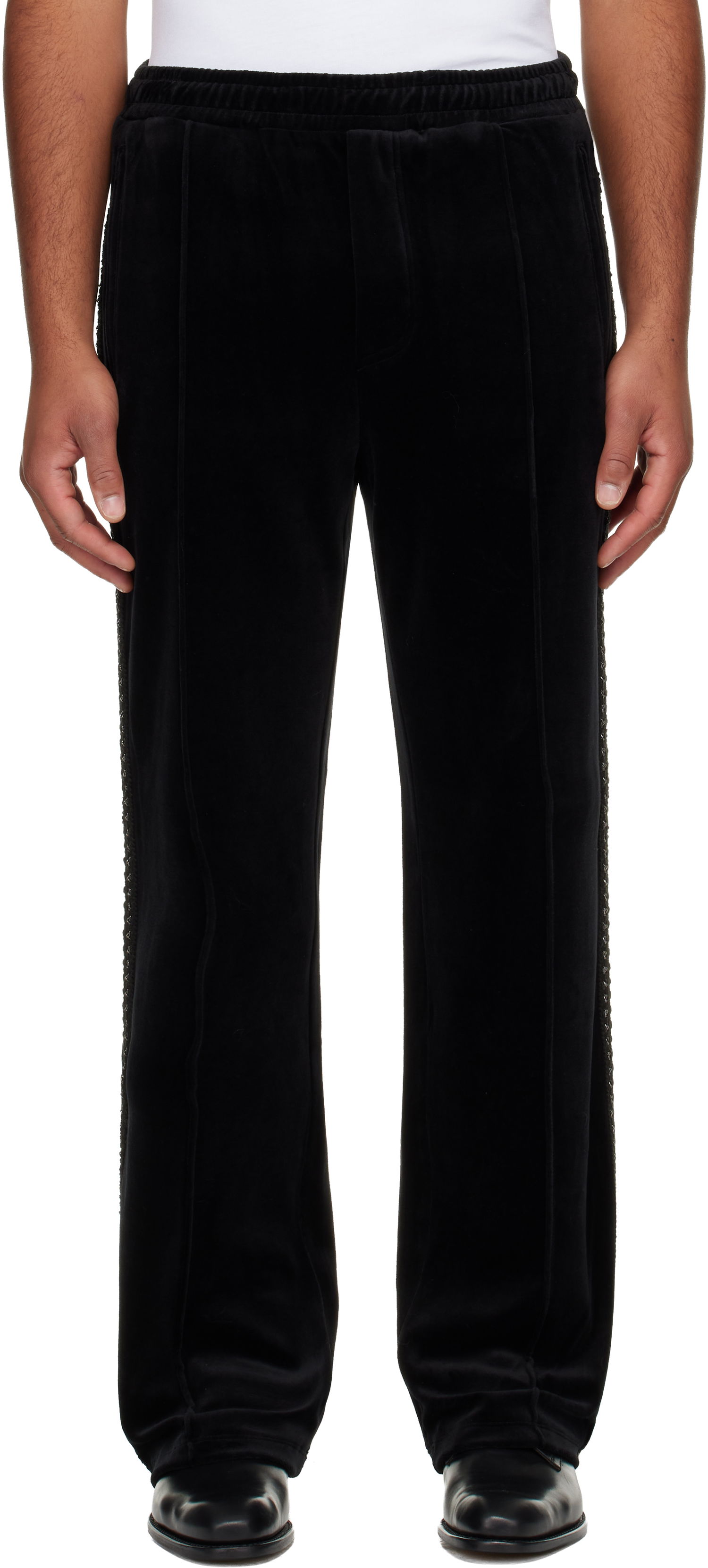 Trenirka Andersson Bell Velvet Track Pants Crna | apa854u, 0