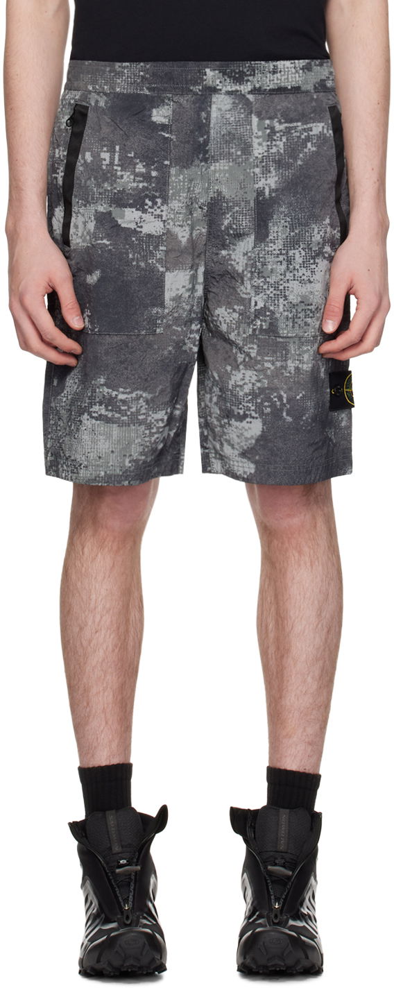 Kratke hlače Stone Island Drawstring Shorts Siva | 8015L20E1, 0