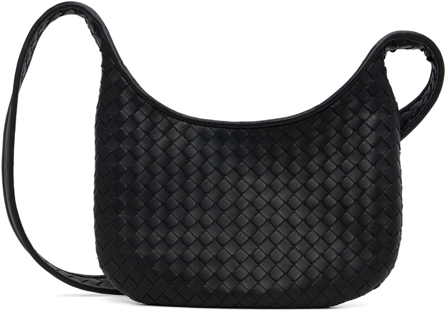 Torba za rame Bottega Veneta Bottega Veneta Small Veneto Shoulder Bag Crna | 836918V5RI18803, 0