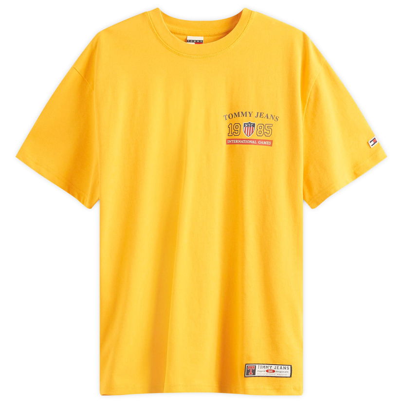 Majica kratkih rukava Tommy Hilfiger Archive Games Žuta | DM0DM19545KEM