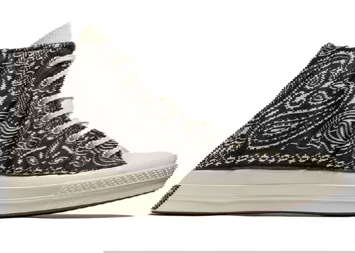 Tenisice i cipele Converse Chuck Taylor All Star 70 Hi Bandana Graphic LTD Black Smeđa | A06915C, 0