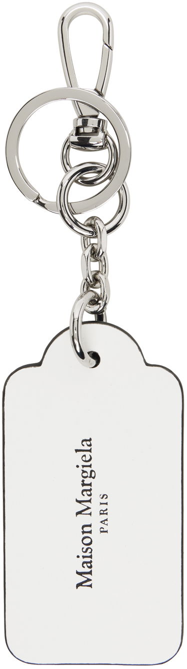 Privjesci za ključeve Maison Margiela Tag Keychain Bijela | SA1UA0005 P6448
