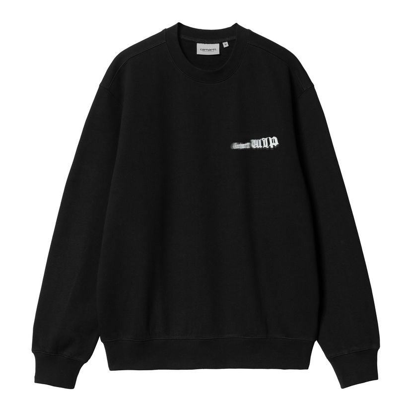 Dukserice Carhartt WIP Black Greatest Flicks Sweatshirt Crna | I034413_4