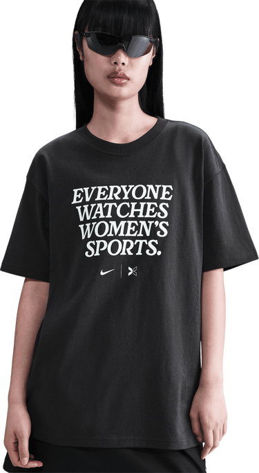 Majica kratkih rukava Nike T-Shirt Everyone Watches Women's Sports Crna | im0560-045-045, 1
