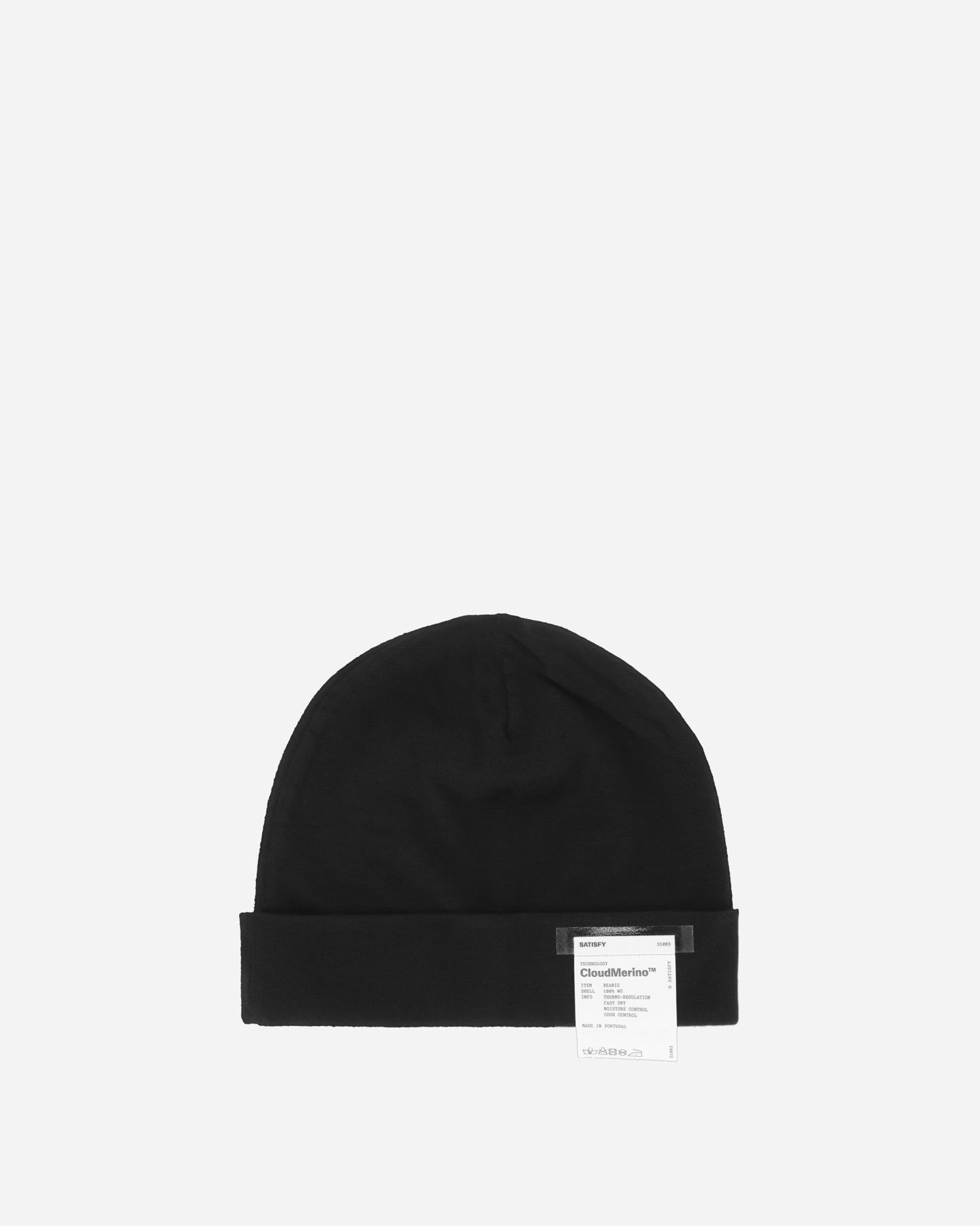 Kapica Satisfy Merino Beanie Crna | 31003 BK, 0