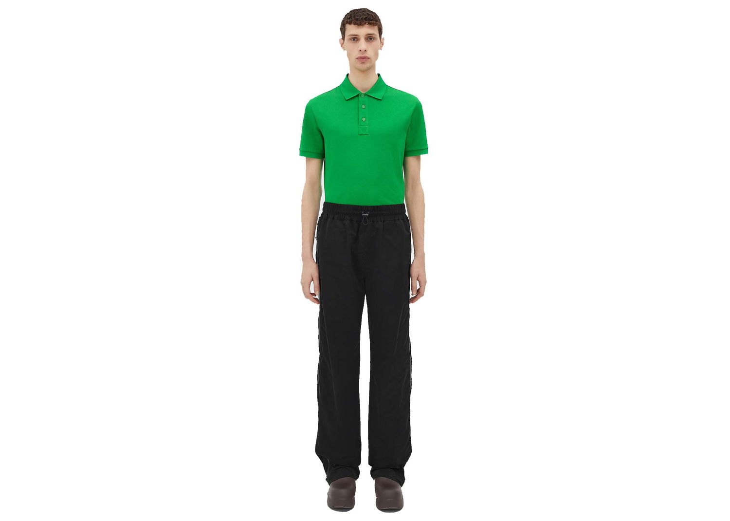 Polo majica Bottega Veneta Polo Tee Zelena | 682544V01G04809, 0