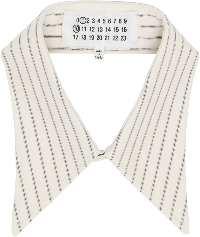 Košulja Maison Margiela Maison Margiela Stripe Collar Bijela | S50FX0035 M35305
