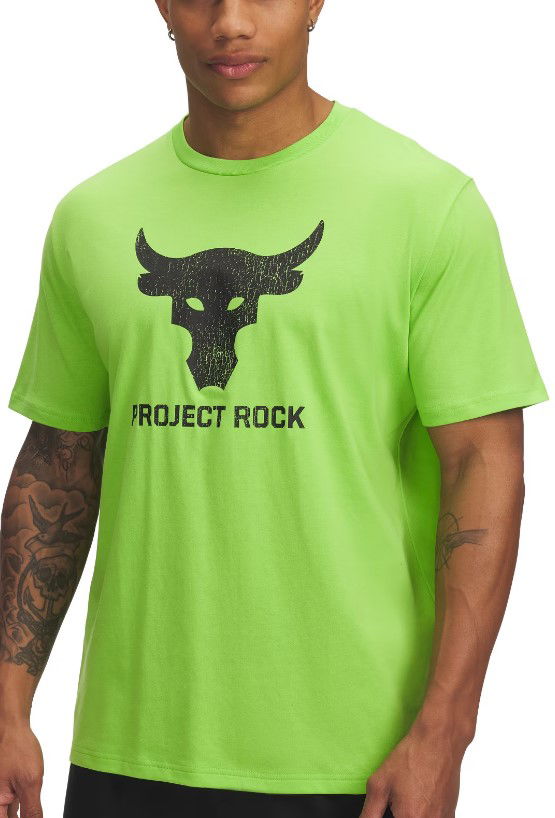 Majica kratkih rukava Under Armour Project Rock Brahma Bull Short Sleeve T-Shirt Zelena | 1383191-362