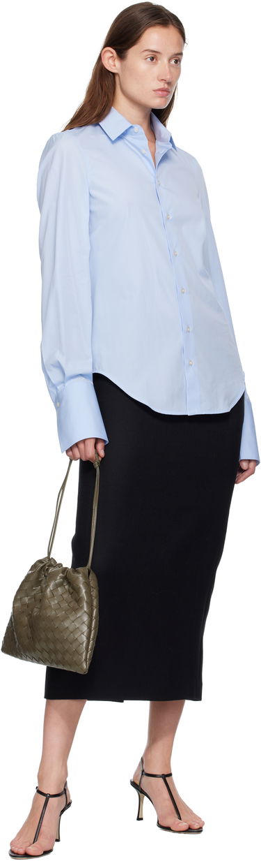 Košulja WARDROBE.NYC WARDROBE.NYC Classic Shirt Plava | W1135F25CO, 3