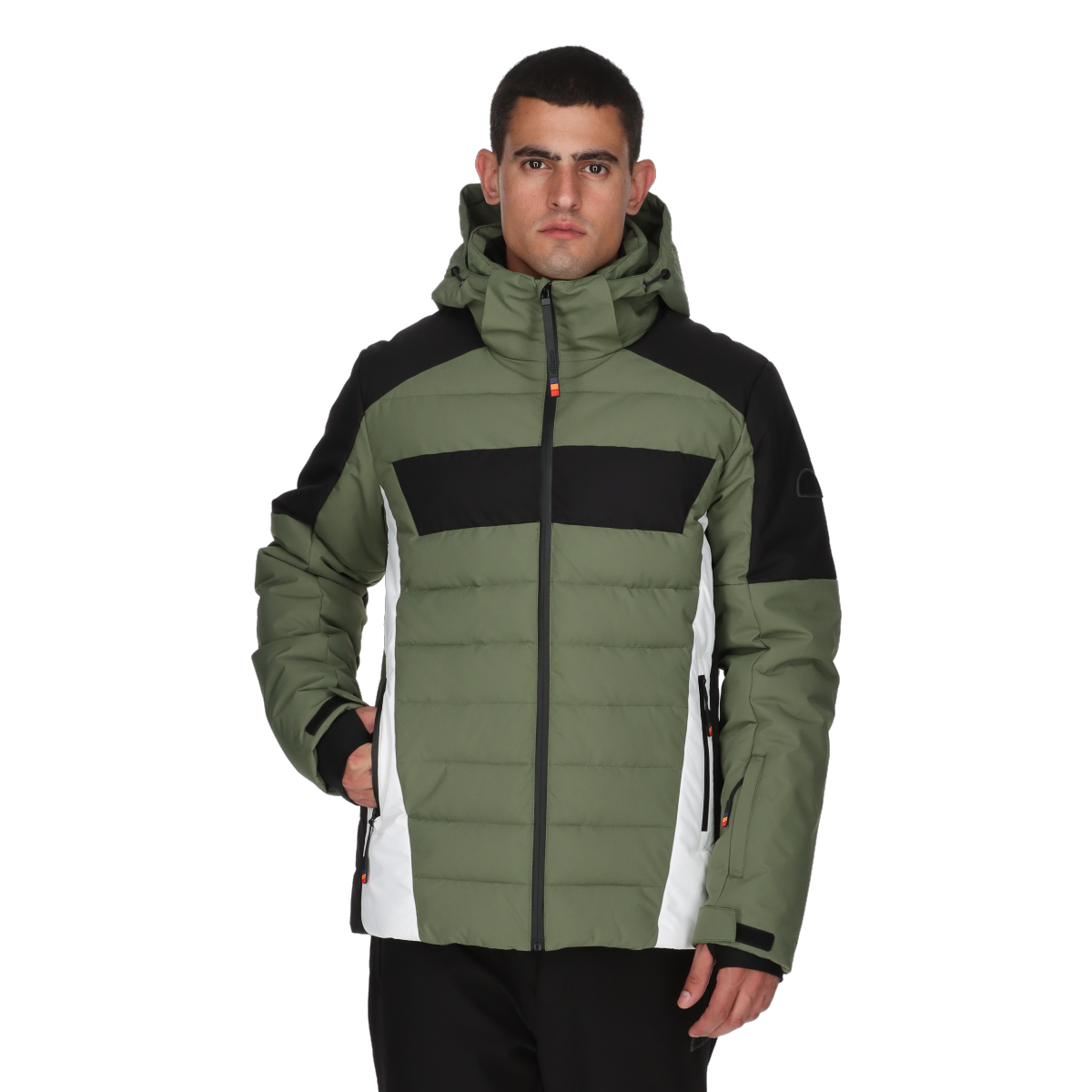 Pernata jakna Ellesse ANGELO Hooded Puffer Ski Jacket Zelena | ELA253M511-62, 0