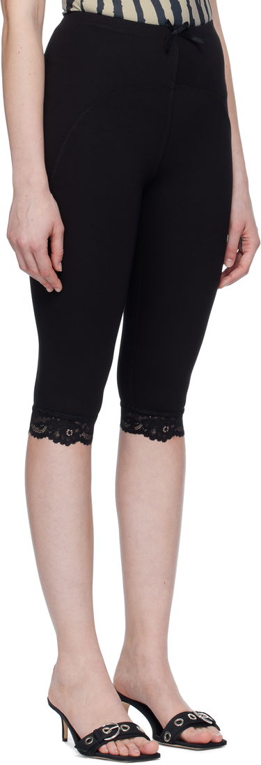 Tajice Miaou Miaou Billy Capri Short Leggings Crna | 3012PONBLK, 1