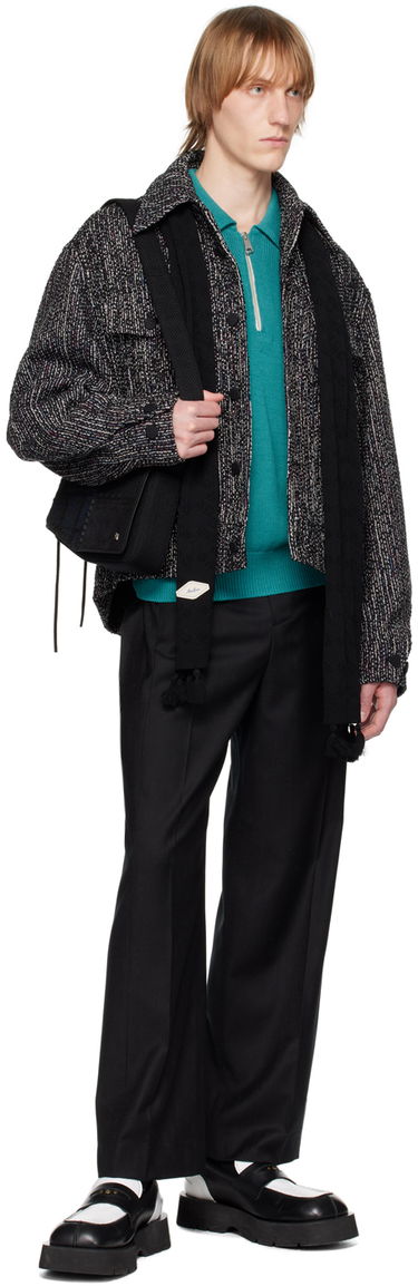 Šal ADER ERROR Knitted Scarf with Tassels Crna | BMADSSAC0402BK, 4