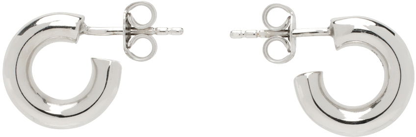 Naušnice LEMAIRE Lemaire Extra Small Classic Hoop Earrings Metalik | JW0100 LO0042, 0