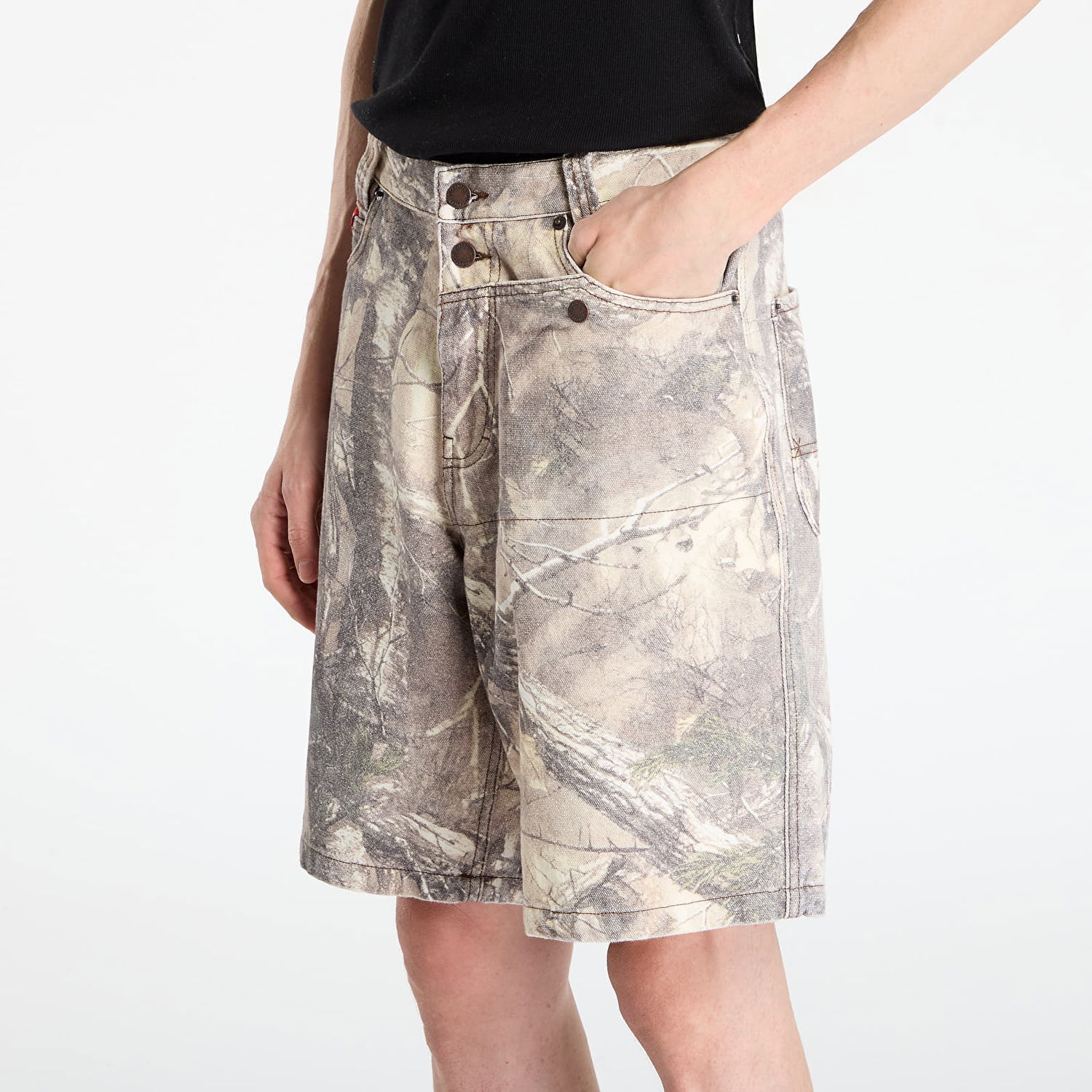 Kratke hlače Pleasures Hunt Canvas Jorts Sand Camo Višebojno | P25F056-SAND, 1