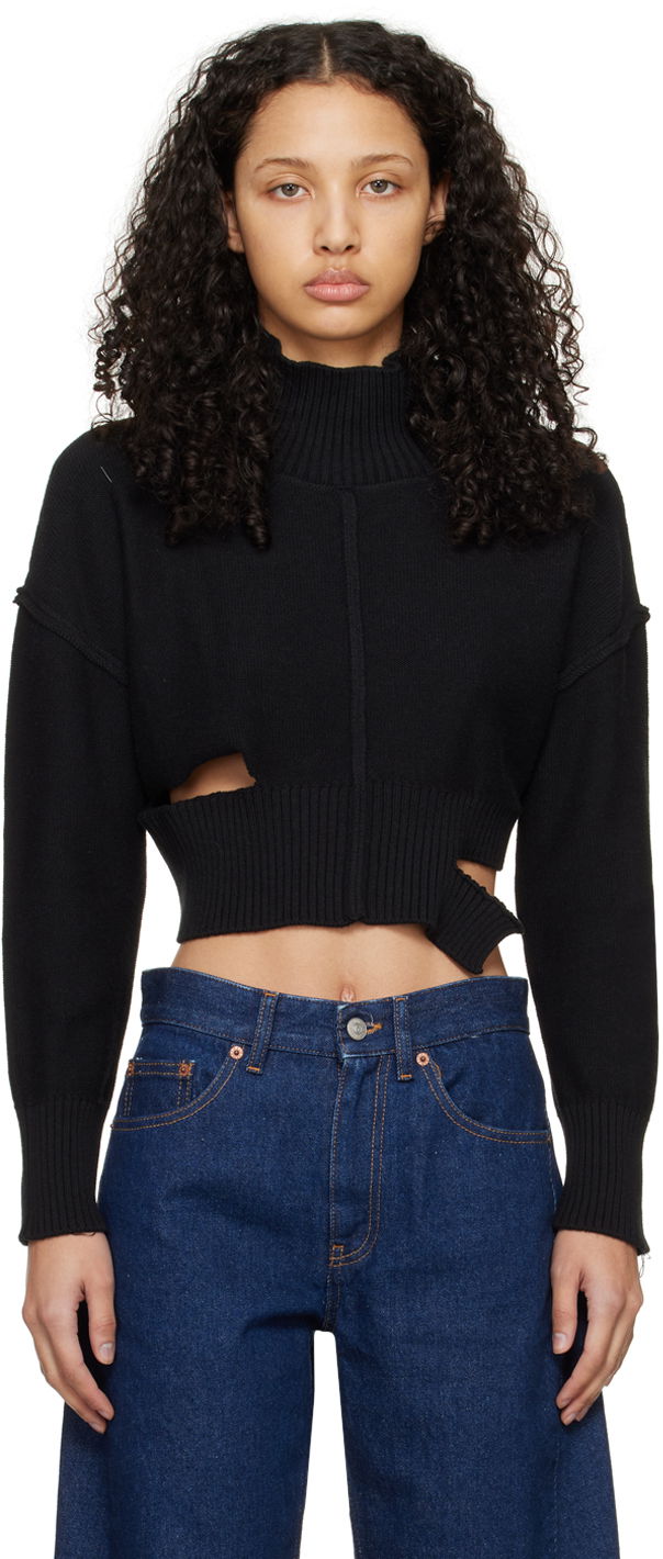 Džemper Maison Margiela MM6 Boxy Sweater Crna | S52HA0285 S18444
