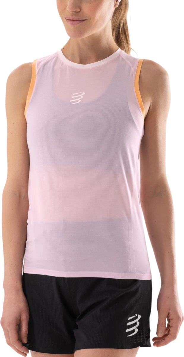 Majica bez rukava Compressport Trail Racing Tank Top Ružičasta | atsw3853-atsw3853097, 0