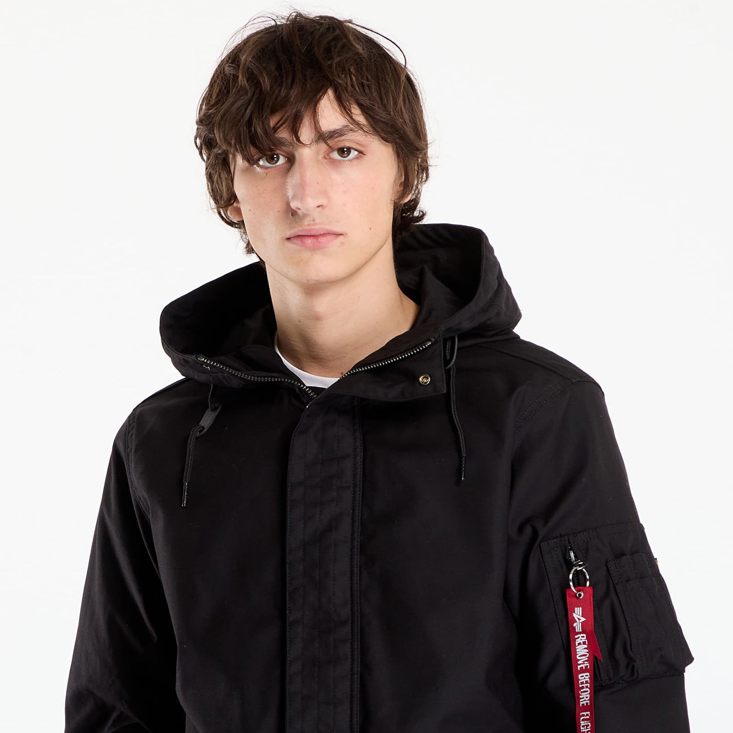 Parka Alpha Industries Jacket Studio M-51 Fishtail Backprint (2in1) Crna | 258112-03, 1