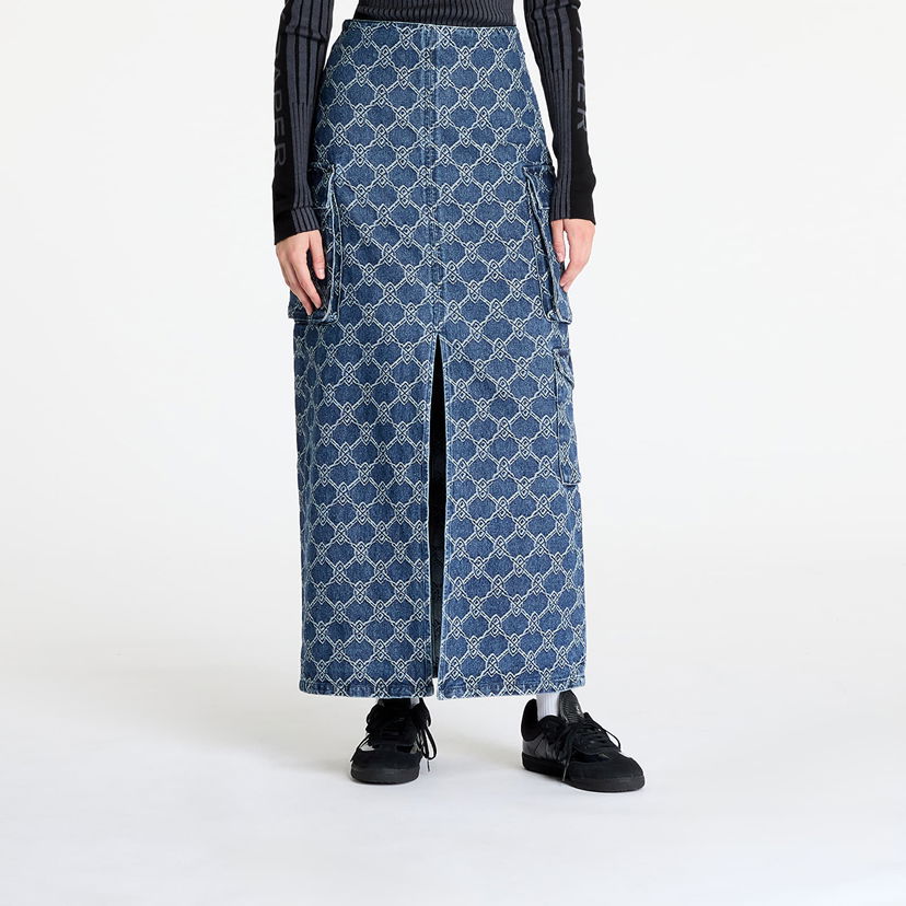 Suknja DAILY PAPER Skirt Zora Denim Cargo Skirt Blue Plava | 2421066