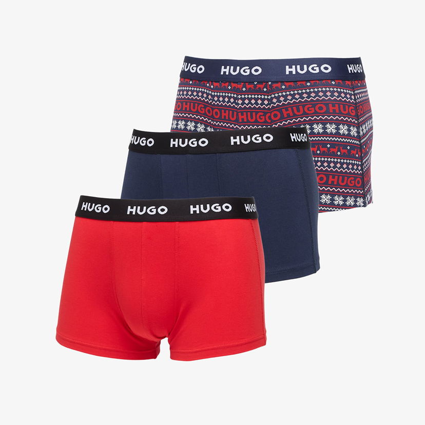 Bokserice BOSS Hugo Boss Trunk 3-Pack Boxer Shorts Višebojno | 50532550-981