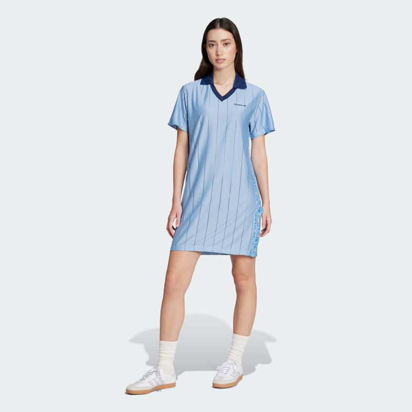 Haljina adidas Originals adidas Originals x Liberty London Tonal Football Dress Plava | JC5313