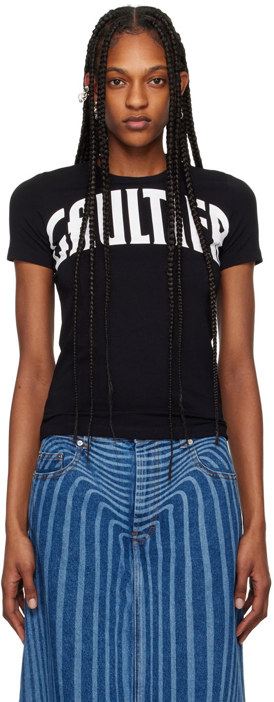 Majica kratkih rukava Jean Paul Gaultier Jean Paul Gaultier 'The Gaultier' T-Shirt Crna | 24/25-F-TS071I-J056-0001