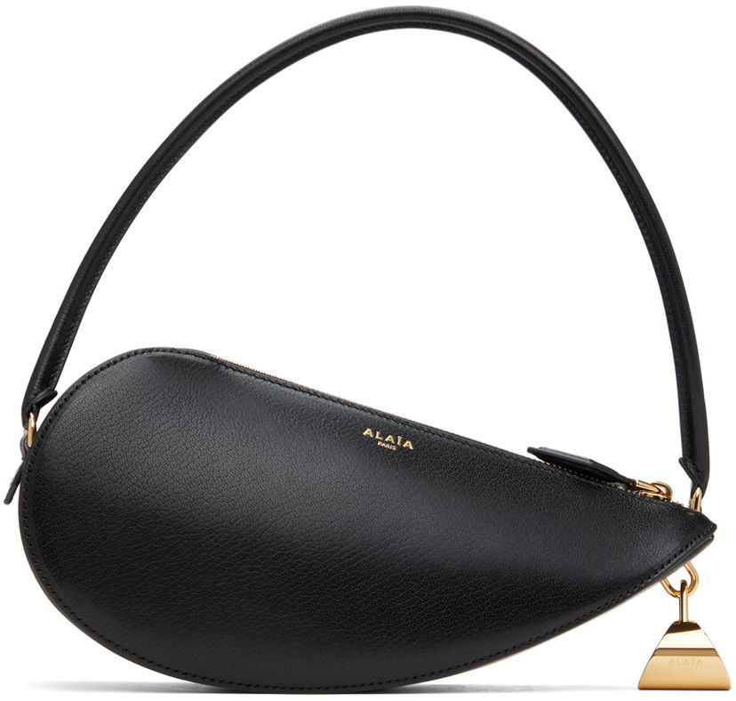 Odjeća Alaïa ALAÏA Black 'Le Demi-Cœur' Bag Crna | AA1S03436CA212