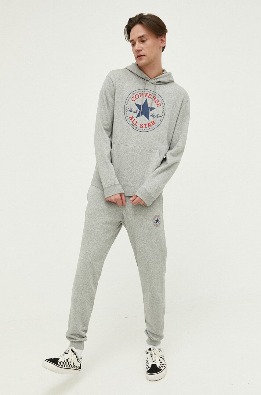 Dukserice Converse Core Graphic Pullover Hoodie Siva | 10025469.A03, 0