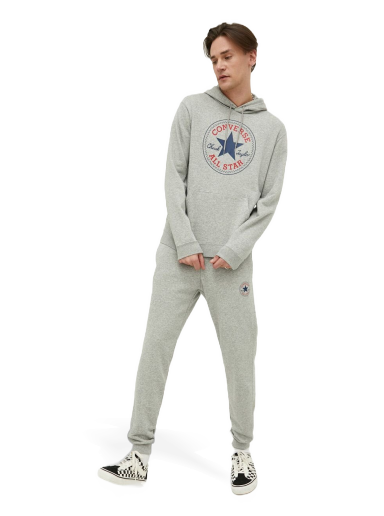 Dukserice Converse Core Graphic Pullover Hoodie Siva | 10025469.A03