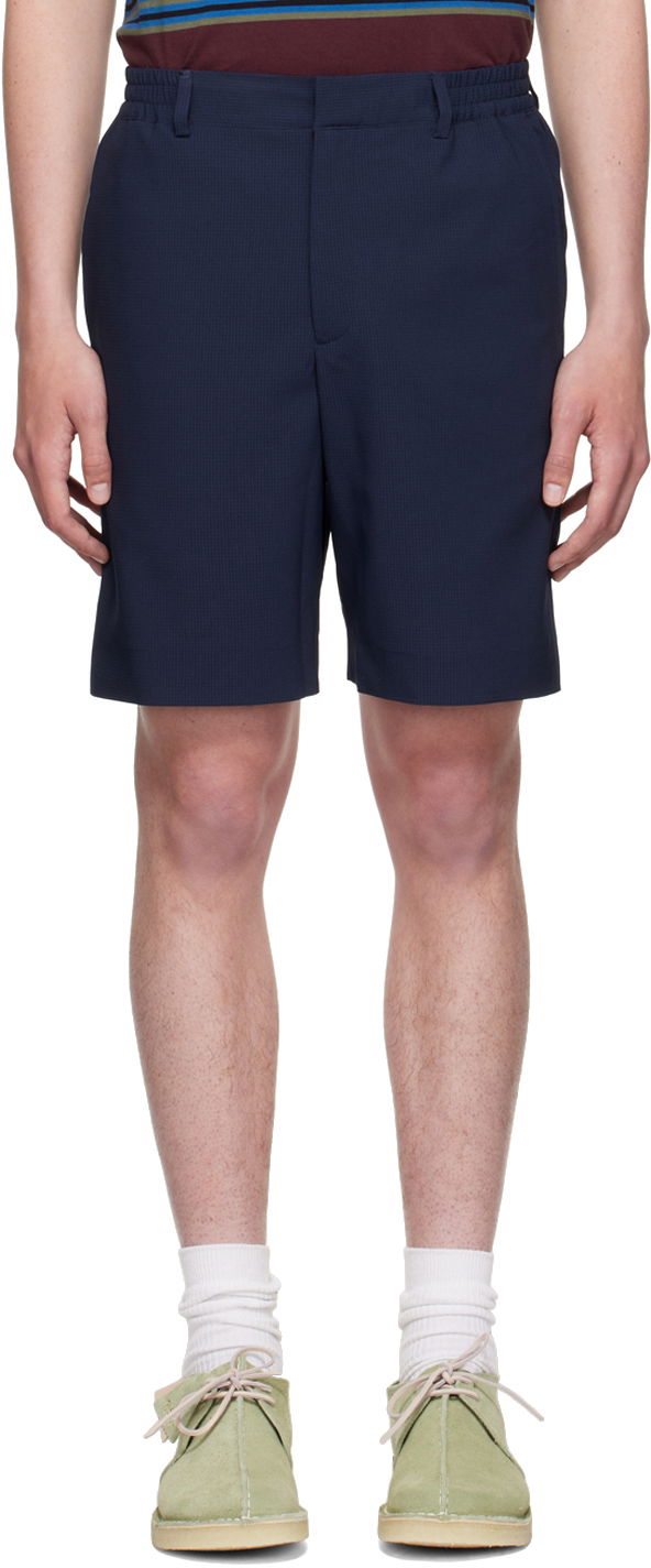Kratke hlače WOOD WOOD Kent Navy Blue Shorts Tamnoplava | 12225201-1281