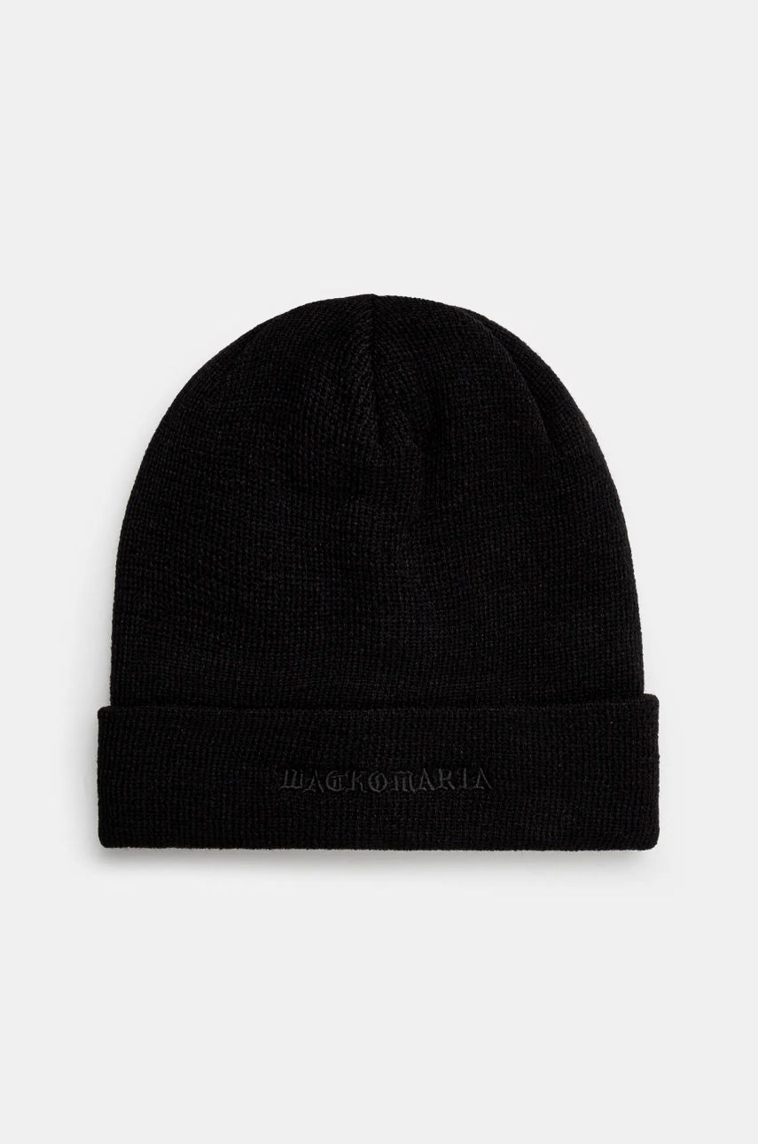 Kapica WACKO MARIA Knit Watch Cap Crna | 24FW.WMA.CP05, 0