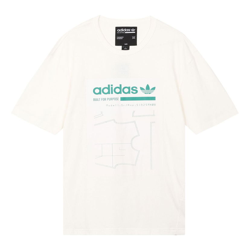 Majica kratkih rukava adidas Originals Originals Graphic Short Sleeve T-Shirt Bijela | DV1911