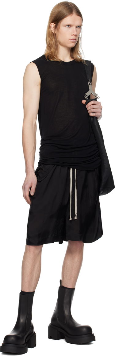 Majica bez rukava Rick Owens Rick Owens Hollywood Basic SL Tank Top Crna | RU01E5151 JS, 3