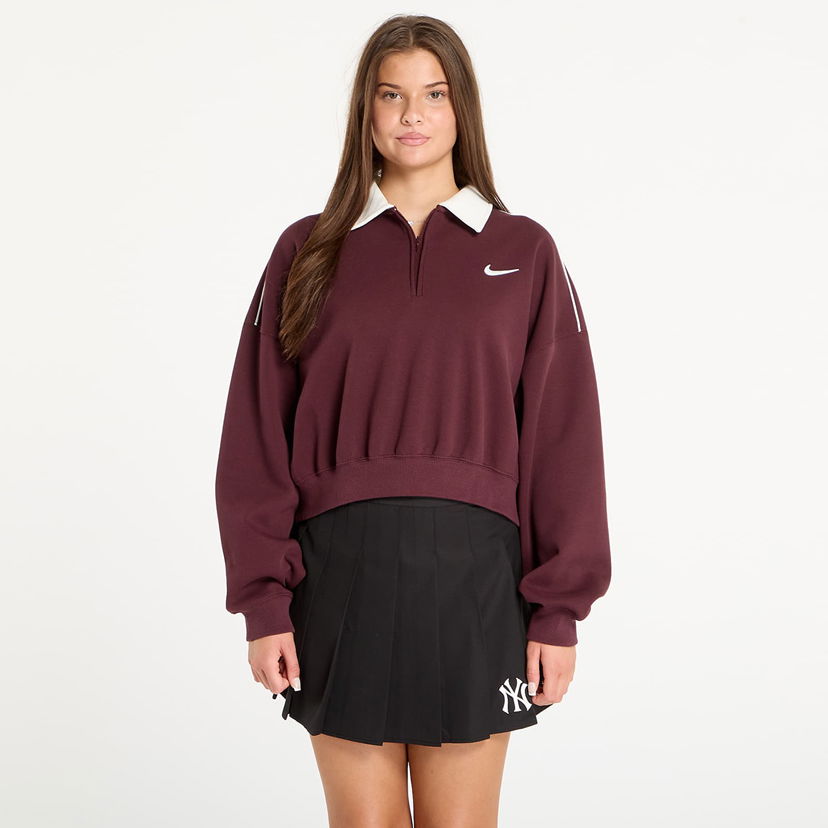 Dukserice Nike Nike Coverup Sweatshirt Tamnocrvena | IO8837-652
