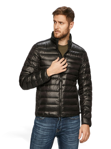 Pernata jakna GUESS Puffer Jacket Crna | M1RL47.WDQ50