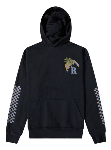 Dukserice Rhude Moonlight Tropics Hoody Vintage Crna | RHPS23HO018266100610