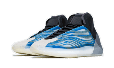 Tenisice i cipele adidas Yeezy Yeezy QNTM BSKTBL "Frozen Blue" Plava | GX5049, 3