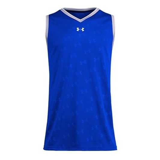Majica bez rukava Under Armour Sleeveless Logo Basketball Jersey Plava | 21500102-400