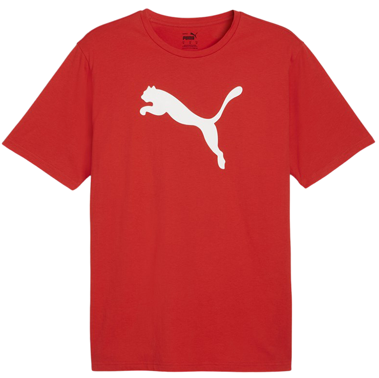 Majica kratkih rukava Puma teamRISE Logo Jersey Cotton Crvena | 658705-01