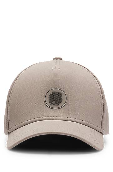 Kapa BOSS Cap with Double B Monogram Patch Bež | 50533359