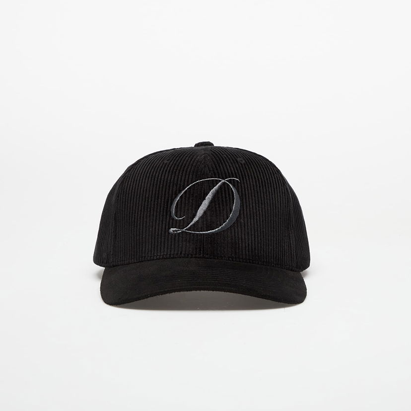 Kapa Dime DIME Corduroy Full Fit Cap Crna | DIMESU2525BLK