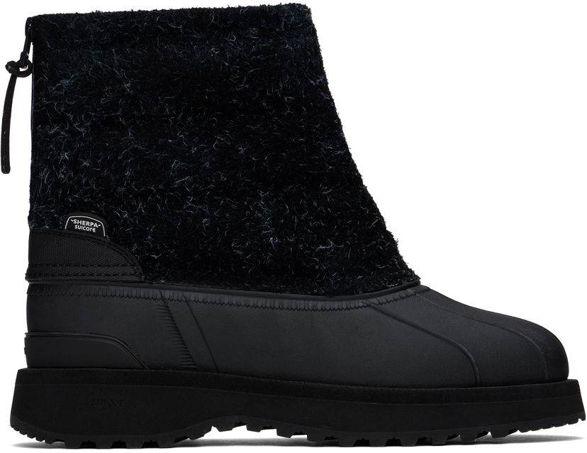 Odjeća SUICOKE Suicoke BOWAL-HSTRwpab Sherpa Boots Crna | OG-378HSTRwpab