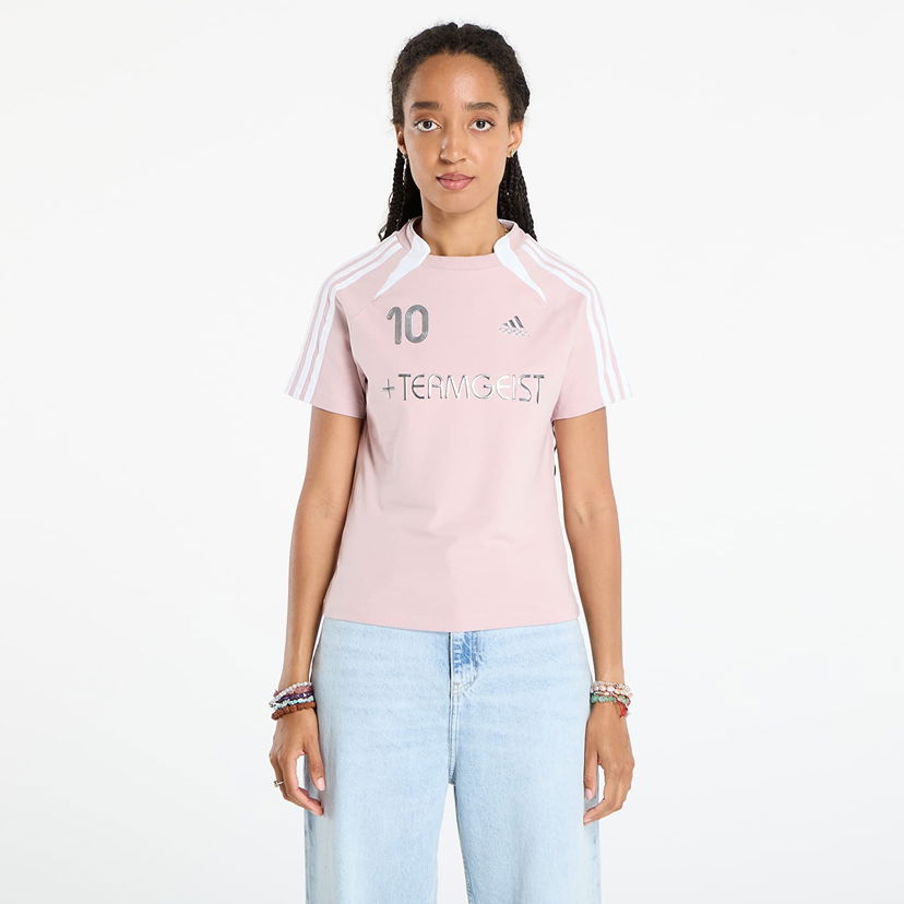 Majica kratkih rukava adidas Originals Adilenium Season 4 Teamgeist Slim T-Shirt Ružičasta | KE9811