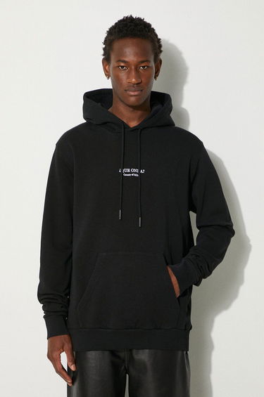 Dukserice Marcelo Burlon Regular Hoodie Crna | CMBB007F24FLE0061001, 0