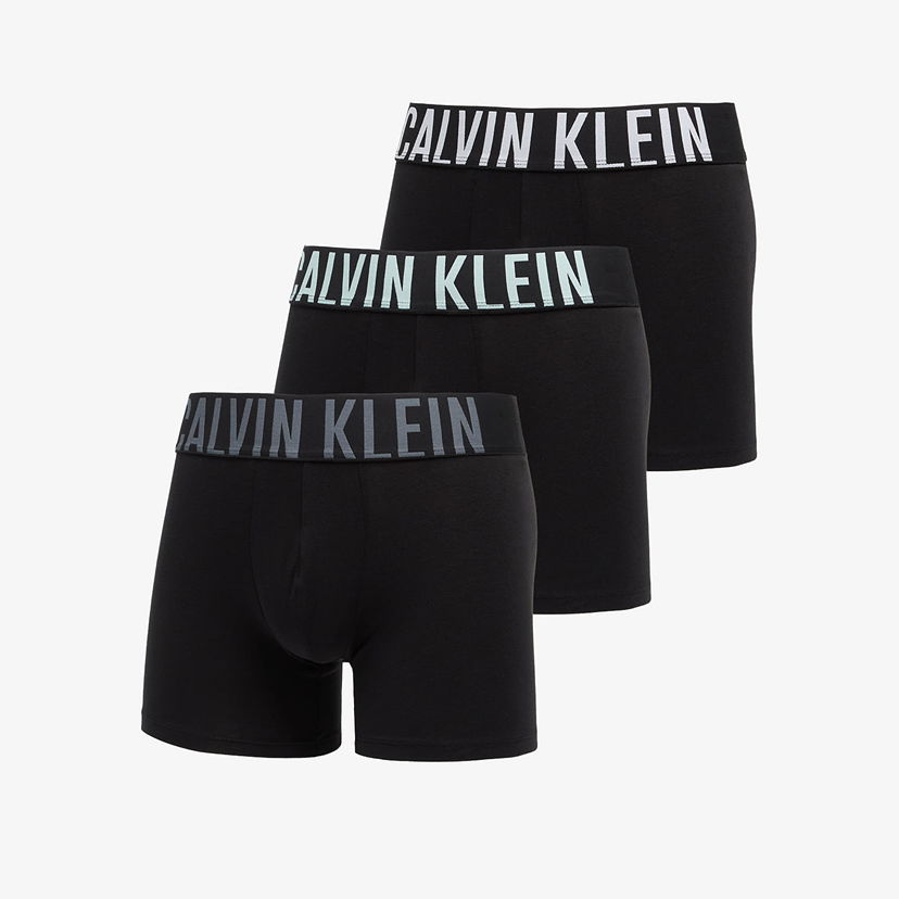 Bokserice CALVIN KLEIN Calvin Klein Intense Power Cotton Boxer Brief 3-Pack Crna | 000NB3609A ZDO