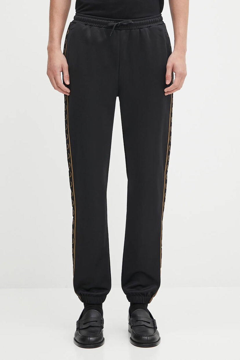 Trenirka Fred Perry Fred Perry Taped Track Pants Crna | T5507