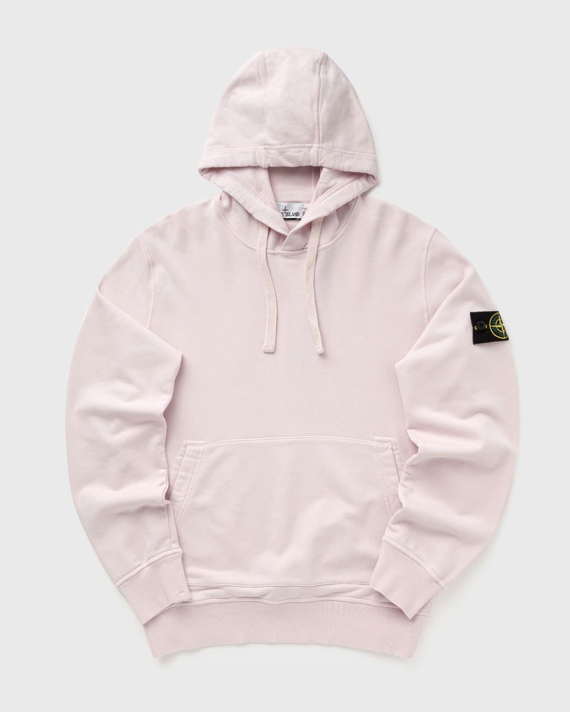 Dukserice Stone Island Hooded Sweatshirt with Kangaroo Pocket Ružičasta | K2S156100062S0051.V0080